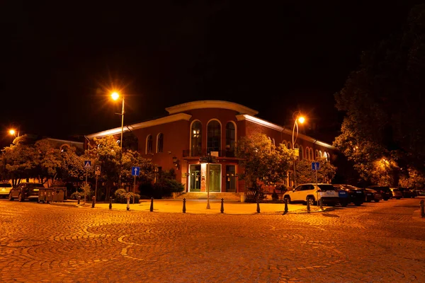 Batumi Georgia Septiembre 2021 Ciudad Vieja Por Noche —  Fotos de Stock