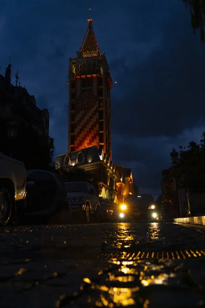 Batumi Georgia Septiembre 2021 Ciudad Vieja Después Lluvia —  Fotos de Stock