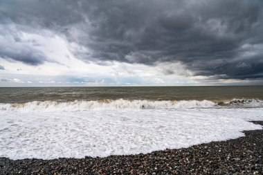 Bulutlu havada Karadeniz