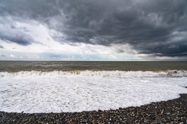 Bulutlu havada Karadeniz