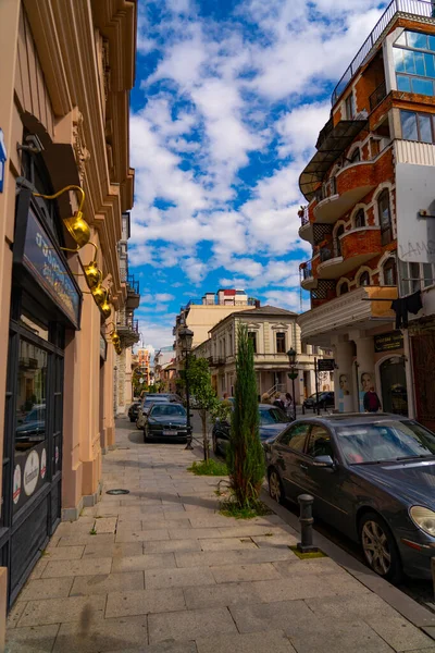 Batumi Georgia Agosto 2021 Strada Nel Centro Storico — Foto Stock