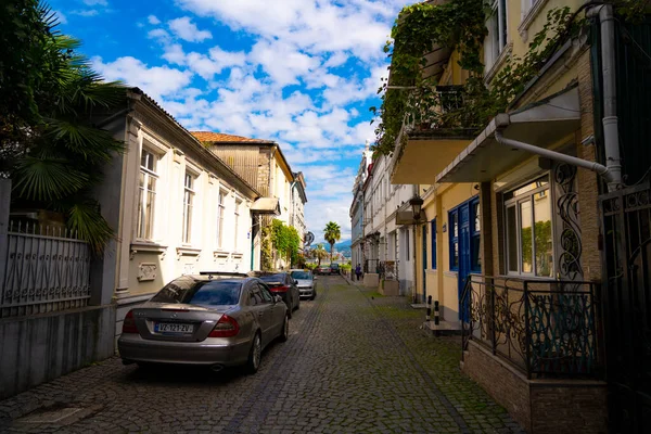 Batumi Georgien Augusti 2021 Gata Gamla Stan — Stockfoto