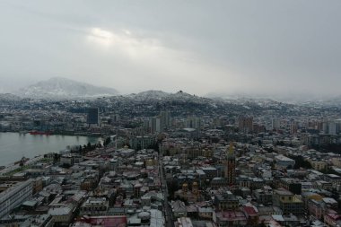 Kardan sonra Batum şehri, hava manzarası