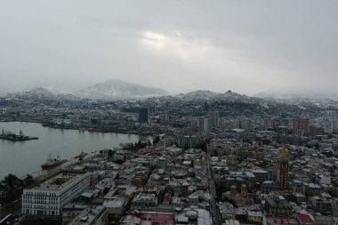 Kardan sonra Batum şehri, hava manzarası