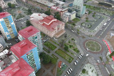 Kardan sonra Batum şehri, hava manzarası