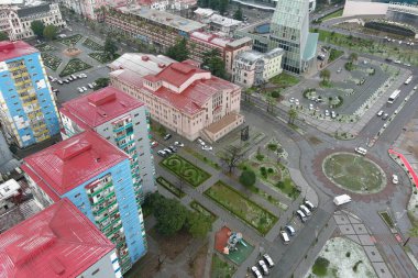 Kardan sonra Batum şehri, hava manzarası