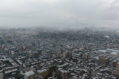 Kardan sonra Batum şehri, hava manzarası