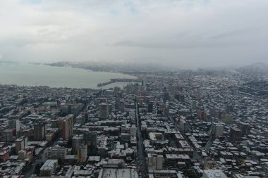 Kardan sonra Batum şehri, hava manzarası