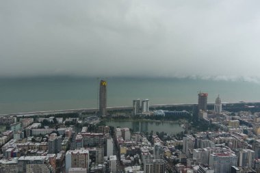 Kardan sonra Batum şehri, hava manzarası