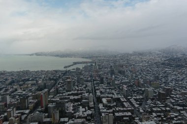 Kardan sonra Batum şehri, hava manzarası