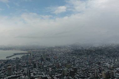 Kardan sonra Batum şehri, hava manzarası