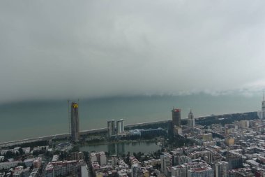 Kardan sonra Batum şehri, hava manzarası