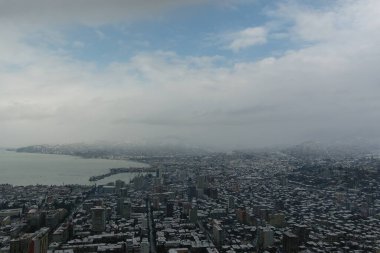 Kardan sonra Batum şehri, hava manzarası
