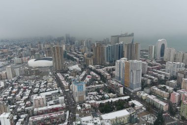Kardan sonra Batum şehri, hava manzarası