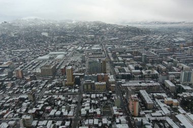 Kardan sonra Batum şehri, hava manzarası