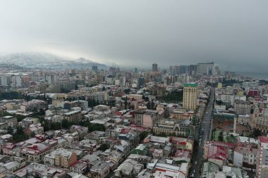 Kardan sonra Batum şehri, hava manzarası