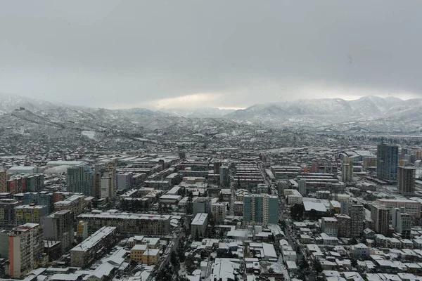 Kışın Batumi, hava manzarası, Adjara, Georgia