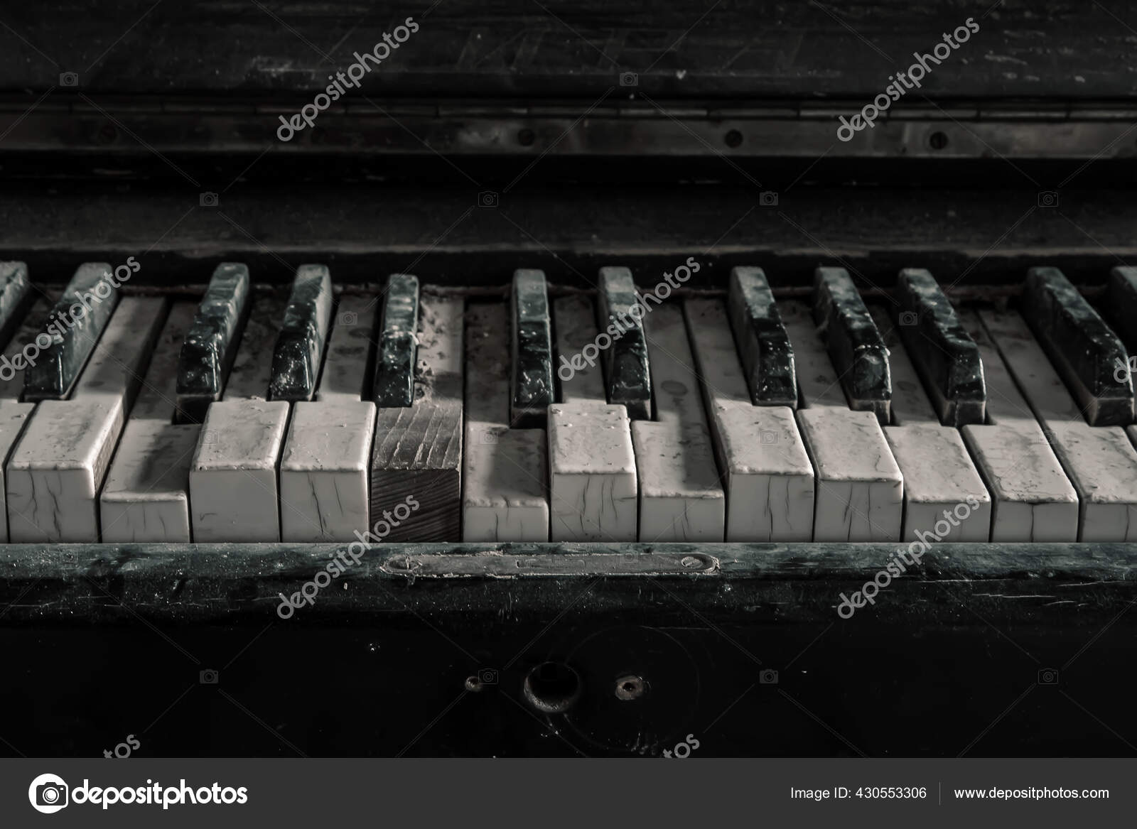 Broken 2024 piano keys