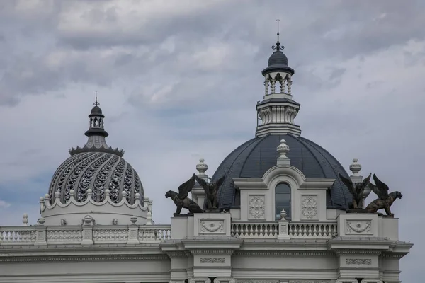 Beautiful Stone Dome Roof Palace Ancient Monumental Architecture — Stock Photo, Image