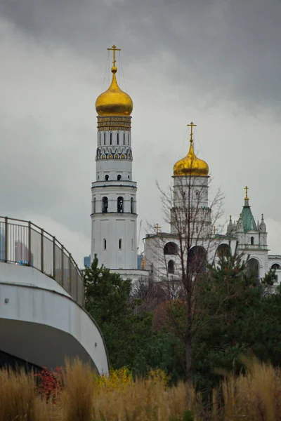 Ortodox Nagyboldogasszony Székesegyház Területén Moszkvai Kreml Oroszország — Stock Fotó