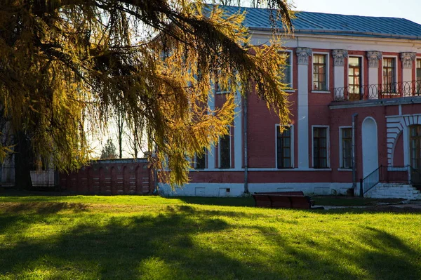 Casa Senhorial Propriedade Goncharovs Aldeia Yaropolets Região Moscou Rússia — Fotografia de Stock