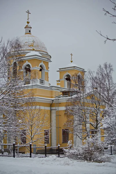 Catedral Ortodoxa Alexander Nevsky Petrozavodsk República Carélia — Fotografia de Stock