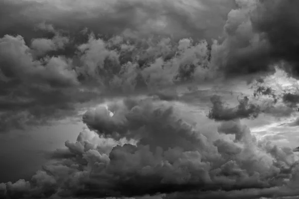 Cielo Estivo Pre Tempesta Mosca — Foto Stock