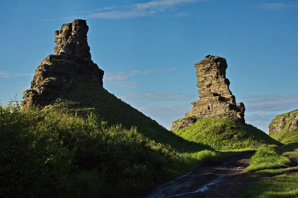 Felsen Der Barentsküste — Stockfoto