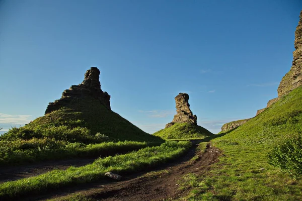 Felsen Der Barentsküste — Stockfoto