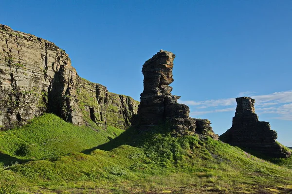 Stenar Vid Barents Havskust — Stockfoto