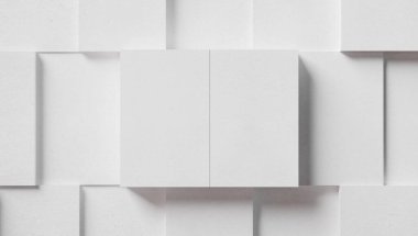 Temiz bir markalaşma sunumu, kurumsal kimlik, reklam, kırtasiye, grafik tasarım şablonu için yığınla dikey kartvizit modeli. Gerçekçi 3B canlandırma ile modern modelleme