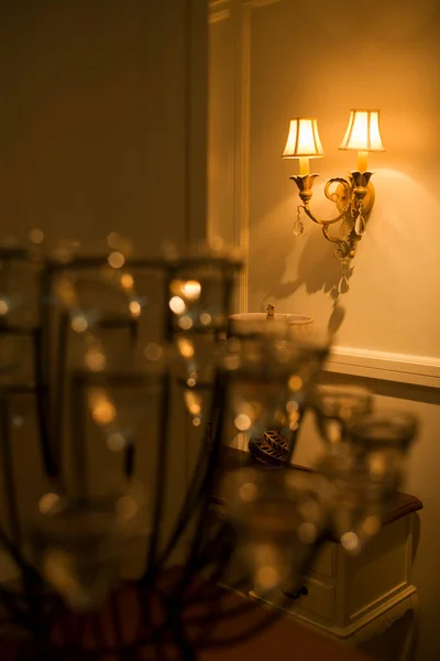 Модель лампи кімнати — стокове фото