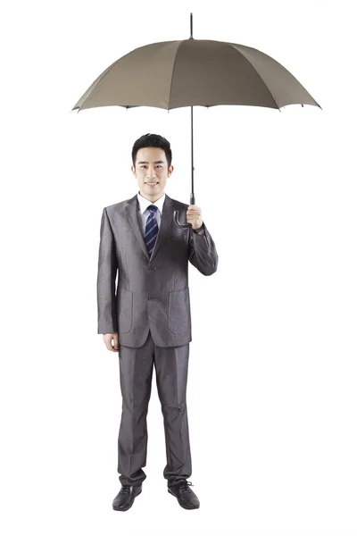 Parapluie des gens d'affaires — Photo