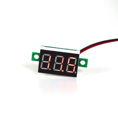 Dijital volt dc volt-meter parçası