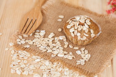 Muzlu Kek ile yulaf gevreği