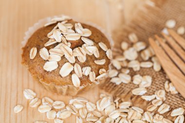 Muzlu Kek ile yulaf gevreği