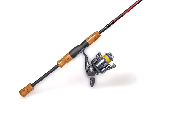 Bobina Canna Pesca Hobby All Aperto — Foto Stock