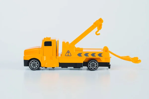 Construction Vehicles Heavy Machinery Industrial Vehicles Yellow Crane Truck — Stock Photo, Image