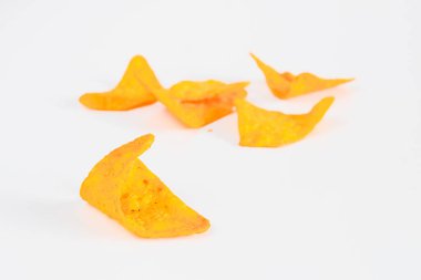 Meksika mutfağının mezesi mısır tortilla cipsi..