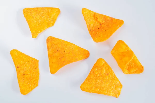 Mais Tortilla Chip Vorspeise Der Mexikanischen Küche — Stockfoto