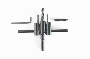 Pilot matkabıyla ayarlanabilir testere daire kesicisi.