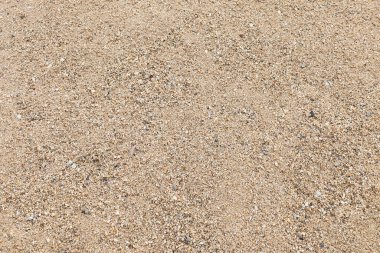 Kumsalın en üst manzarası. Kopyalama alanı olan arkaplan.