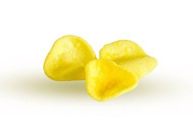 Mısır aromalı patates kızartması, abur cubur..