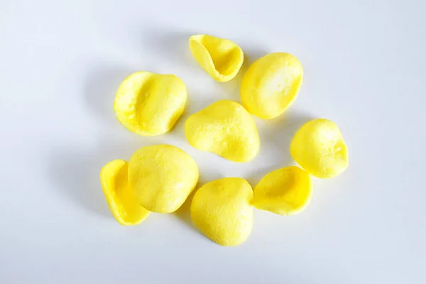 Gebratene Chips Maisgeschmack Snacks — Stockfoto