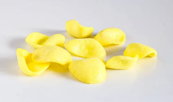 甘いトウモロコシの味 スナック食品の揚げチップ — ストック写真
