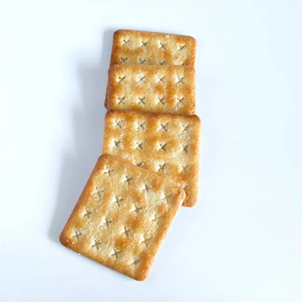 Biscuits Biscuit Sucré Biscuits Sur Fond Concept Nourriture — Photo