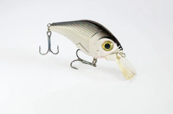 Fishing Spinners Wobblers Multi Colored Background Standard Type Fishing Lure — Stock Photo, Image