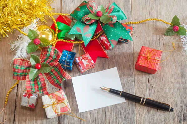 Christmas gift boxes — Stock Photo, Image