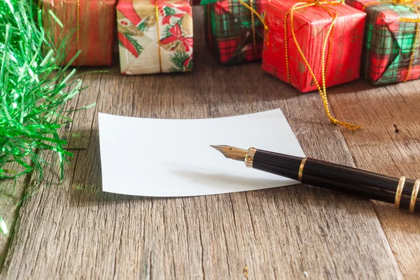 Christmas gift boxes — Stock Photo, Image