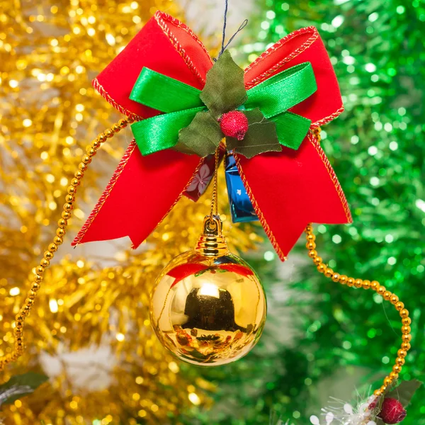 Chrismas ribbon — Stock Photo, Image